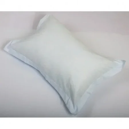 زوج من أغطية الوسائد باللون الأزرق