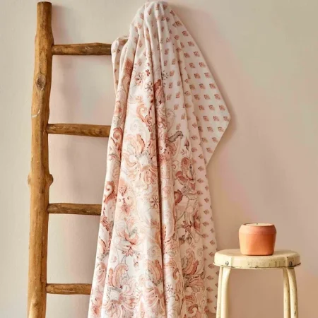 KH CHARLINA SALMON RNF DOUBLE KS PATTERNED PIQUE